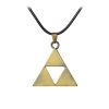 The Legend of Zeldas Pendant Necklace for Men Women Vintage Triforce Triangle Amulet Choker Necklace Cosplay - Legend Of Zelda Shop