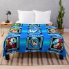 Megaman 2 Level Screen Throw Blanket Official The Legend Of Zelda Merch
