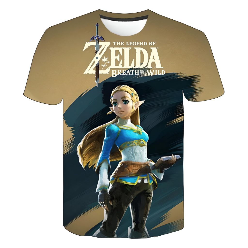 proud princess zelda BOTW t shirt - Legend Of Zelda Shop