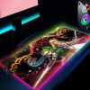 Zeldaes Computer Table Mousepad Rgb Mouse Pad Gaming Gamer Keyboard Pc Accessories Laptop Mat Deskpad Desk 1 - Legend Of Zelda Shop