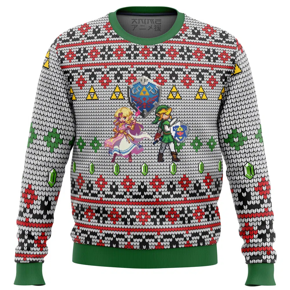 35618 men sweatshirt front 137 - Legend Of Zelda Shop