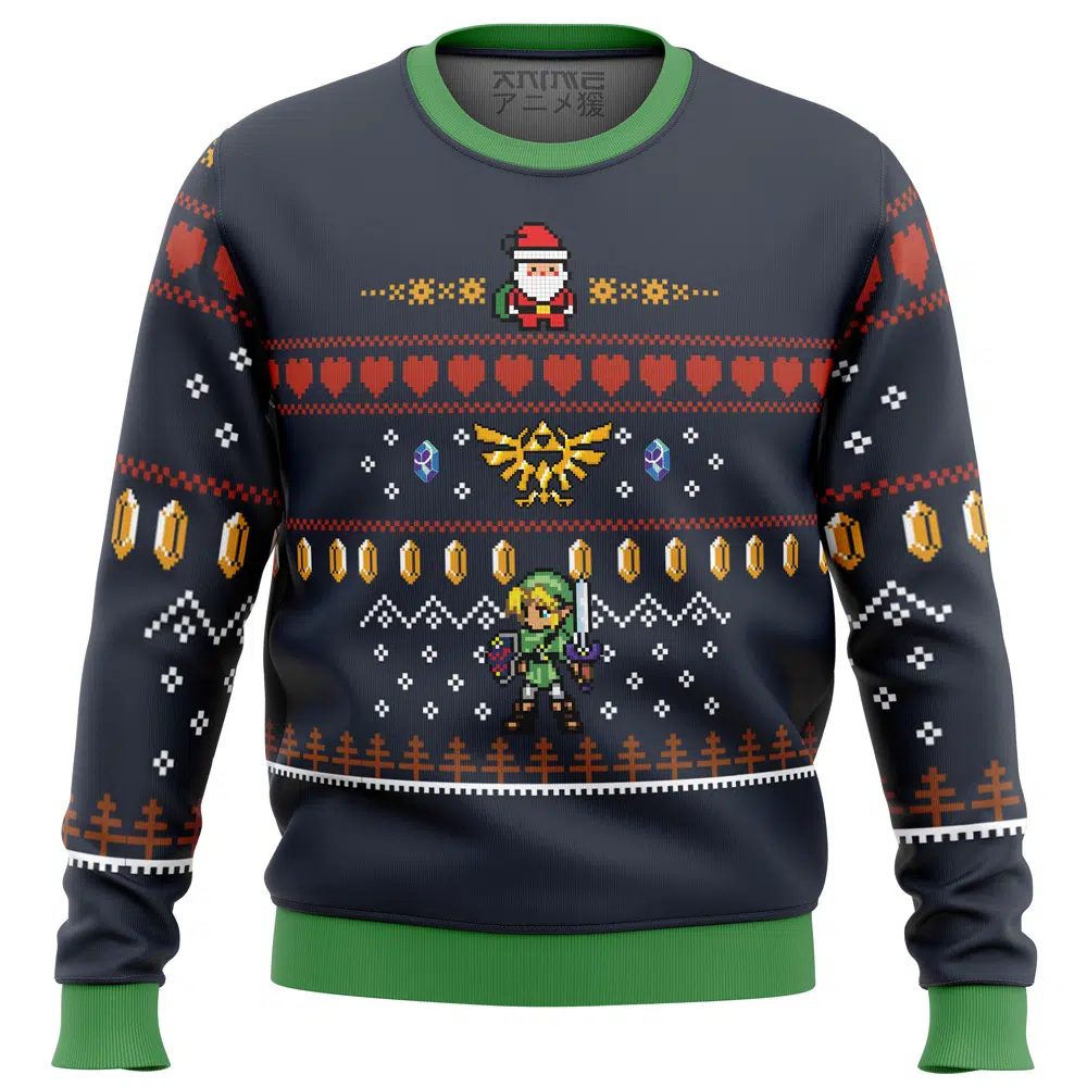 35618 men sweatshirt front 141 - Legend Of Zelda Shop