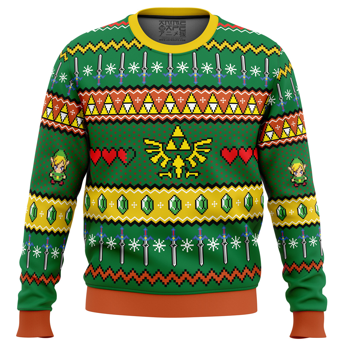 Sweater front 17 - Legend Of Zelda Shop