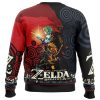 Triforce Legend of Zelda Ugly Christmas Sweater BACK mockup - Legend Of Zelda Shop